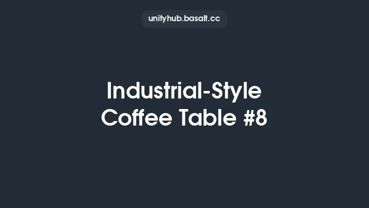 Industrial-Style Coffee Table #8 Thumbnail