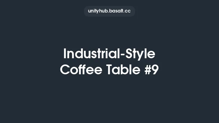 Industrial-Style Coffee Table #9 Thumbnail