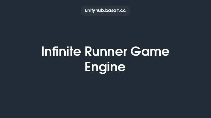 Infinite Runner Game Engine Thumbnail