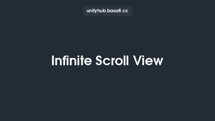 Infinite Scroll View Thumbnail
