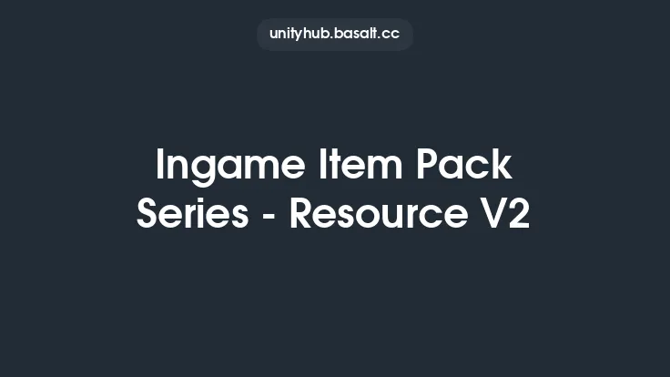 Ingame Item Pack Series - Resource V2 Thumbnail