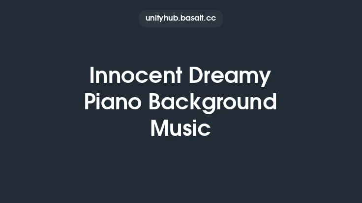 Innocent Dreamy Piano Background Music Thumbnail