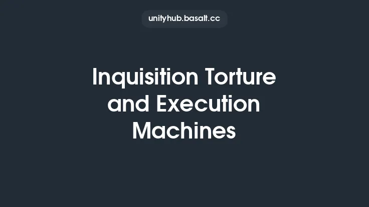 Inquisition Torture and Execution Machines Thumbnail