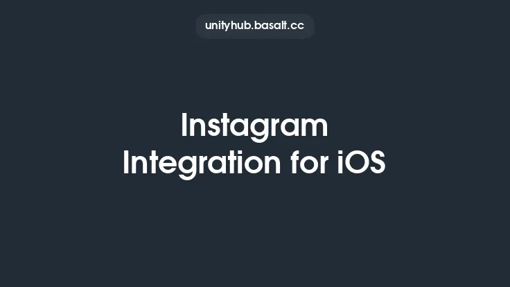 Instagram Integration for iOS Thumbnail