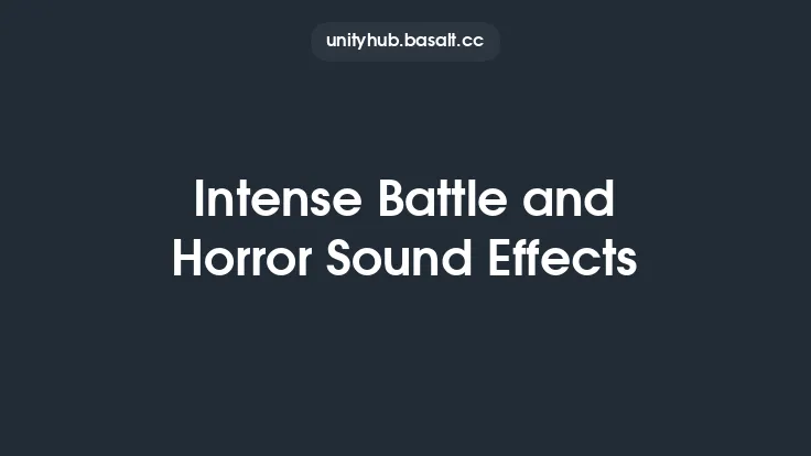 Intense Battle and Horror Sound Effects Thumbnail
