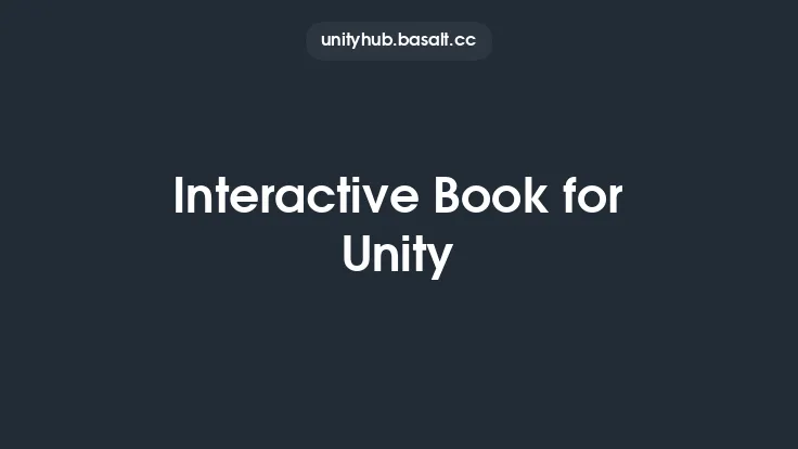 Interactive Book for Unity Thumbnail