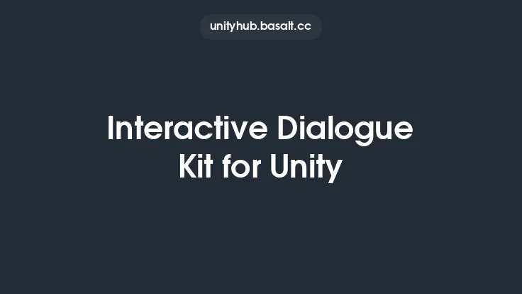 Interactive Dialogue Kit for Unity Thumbnail