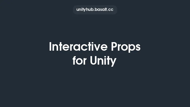 Interactive Props for Unity Thumbnail