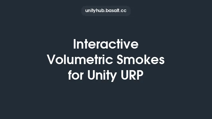 Interactive Volumetric Smokes for Unity URP Thumbnail