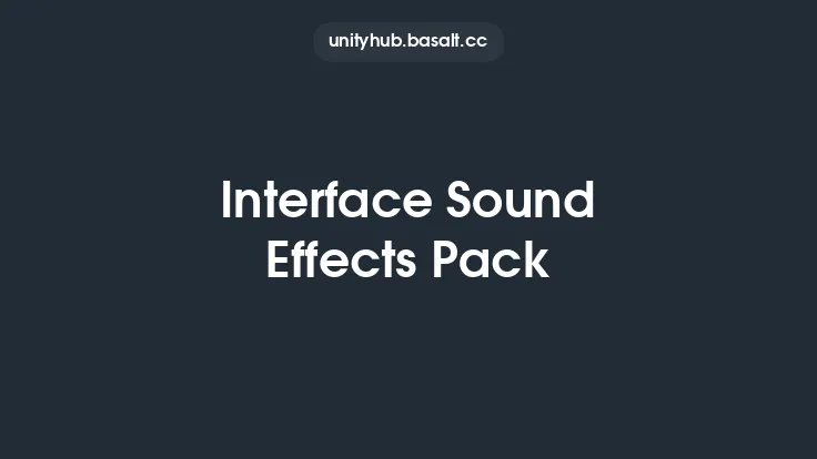 Interface Sound Effects Pack Thumbnail