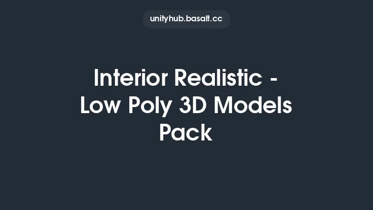 Interior Realistic - Low Poly 3D Models Pack Thumbnail