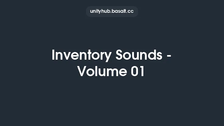 Inventory Sounds - Volume 01 Thumbnail