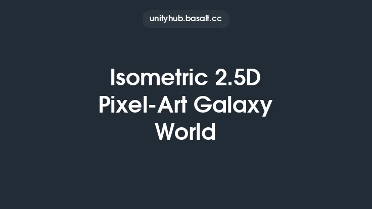 Isometric 2.5D Pixel-Art Galaxy World Thumbnail