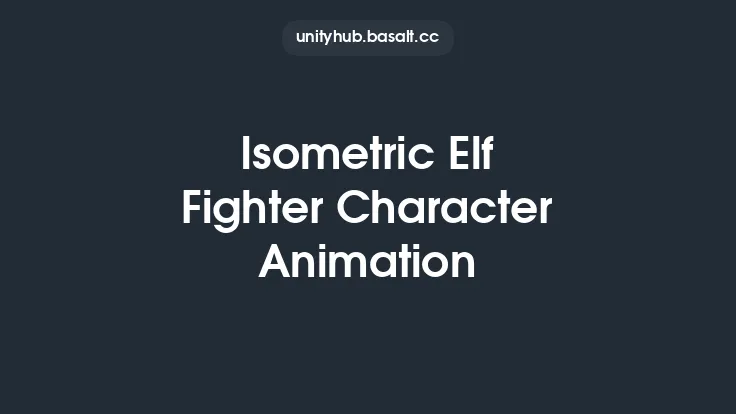Isometric Elf Fighter Character Animation Thumbnail