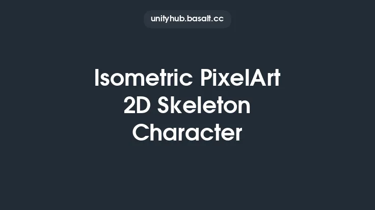 Isometric PixelArt 2D Skeleton Character Thumbnail