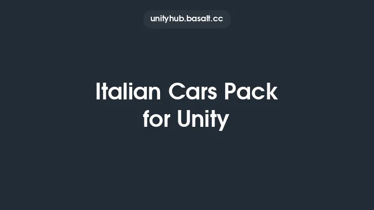 Italian Cars Pack for Unity Thumbnail