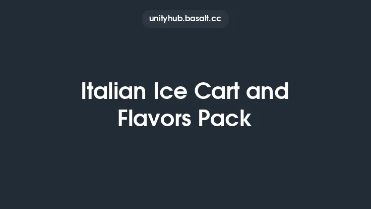 Italian Ice Cart and Flavors Pack Thumbnail