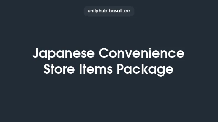 Japanese Convenience Store Items Package Thumbnail