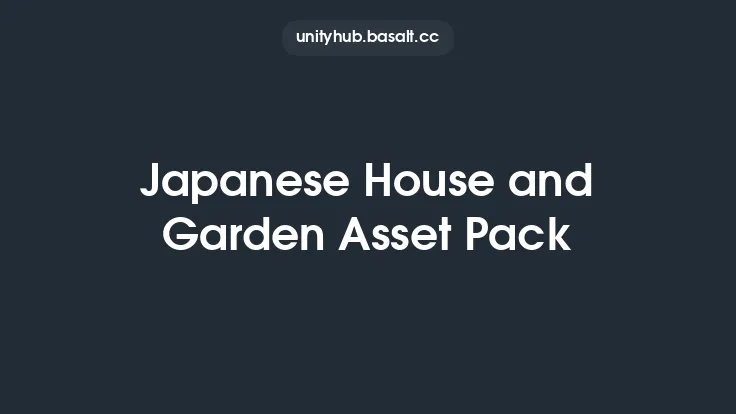 Japanese House and Garden Asset Pack Thumbnail