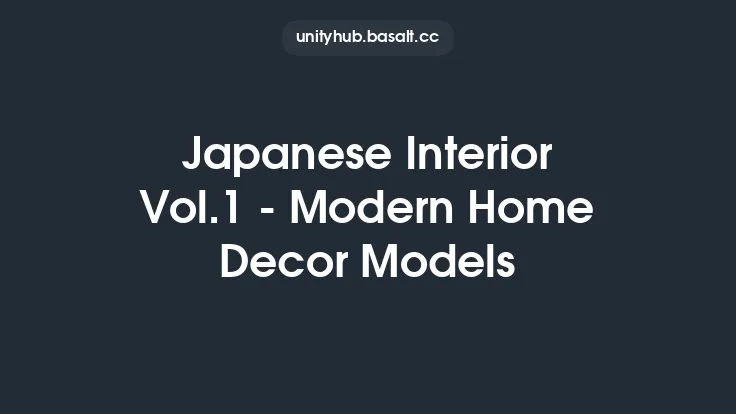 Japanese Interior Vol.1 - Modern Home Decor Models Thumbnail