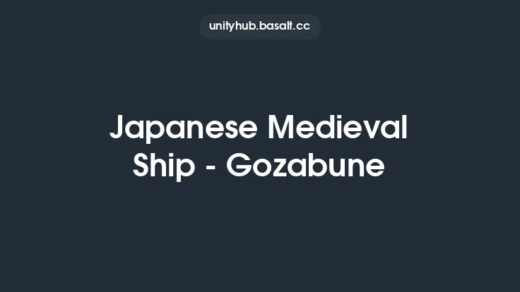 Japanese Medieval Ship - Gozabune Thumbnail
