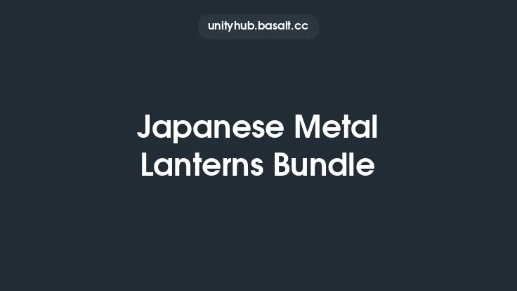 Japanese Metal Lanterns Bundle Thumbnail