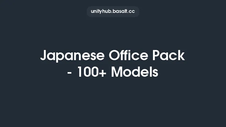 Japanese Office Pack - 100+ Models Thumbnail