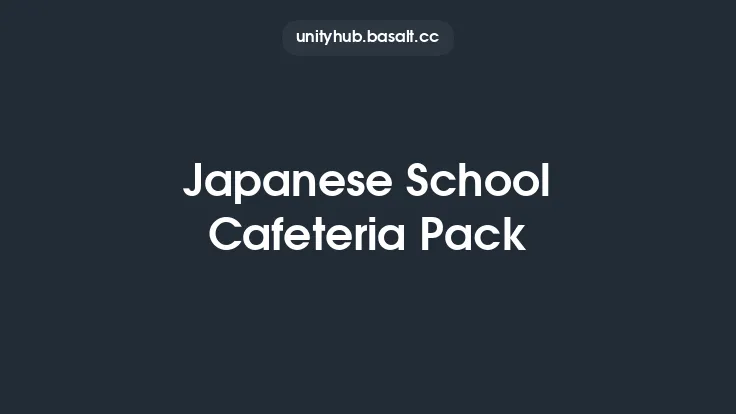 Japanese School Cafeteria Pack Thumbnail
