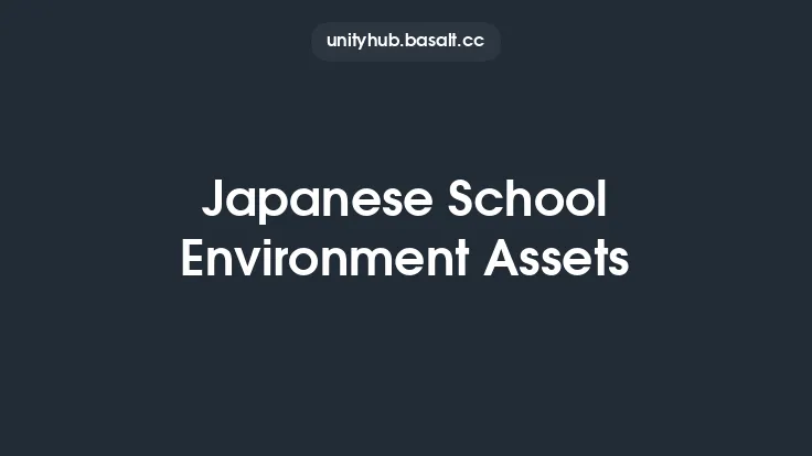 Japanese School Environment Assets Thumbnail