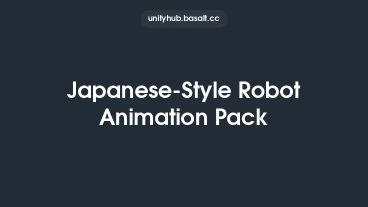 Japanese-Style Robot Animation Pack Thumbnail