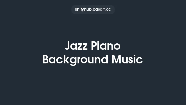 Jazz Piano Background Music Thumbnail