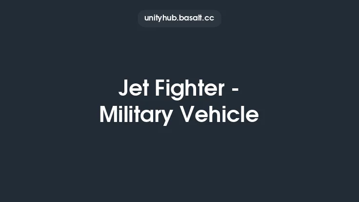Jet Fighter - Military Vehicle Thumbnail