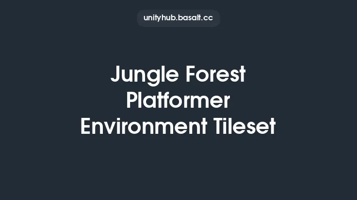 Jungle Forest Platformer Environment Tileset Thumbnail