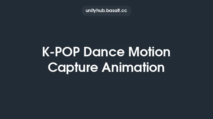 K-POP Dance Motion Capture Animation Thumbnail