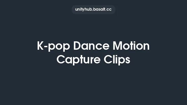 K-pop Dance Motion Capture Clips Thumbnail