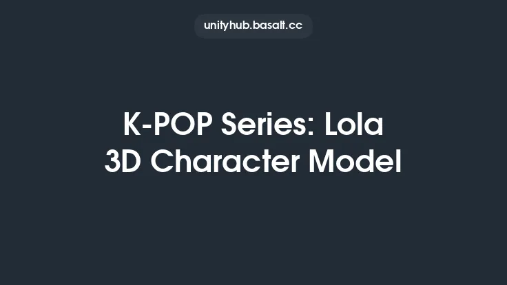 K-POP Series: Lola 3D Character Model Thumbnail