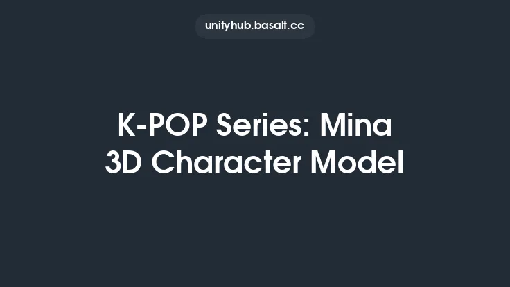 K-POP Series: Mina 3D Character Model Thumbnail