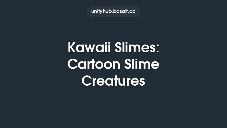 Kawaii Slimes: Cartoon Slime Creatures Thumbnail
