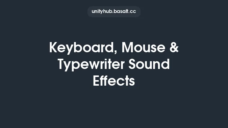 Keyboard, Mouse & Typewriter Sound Effects Thumbnail