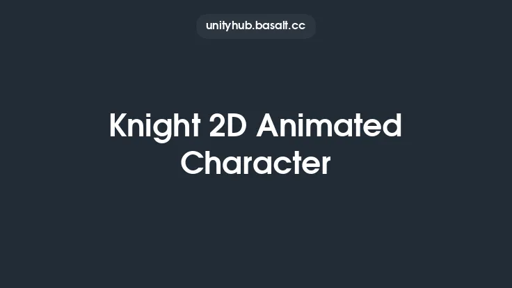 Knight 2D Animated Character Thumbnail