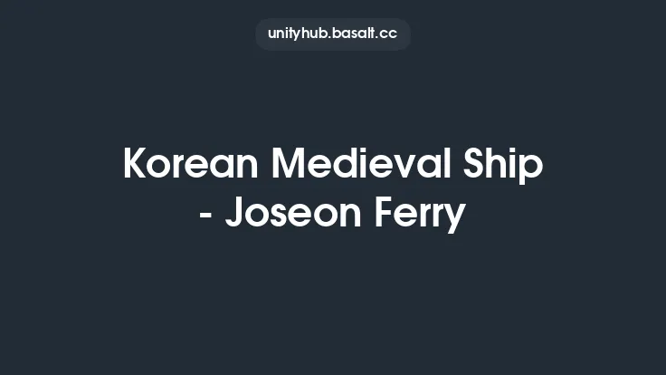 Korean Medieval Ship - Joseon Ferry Thumbnail