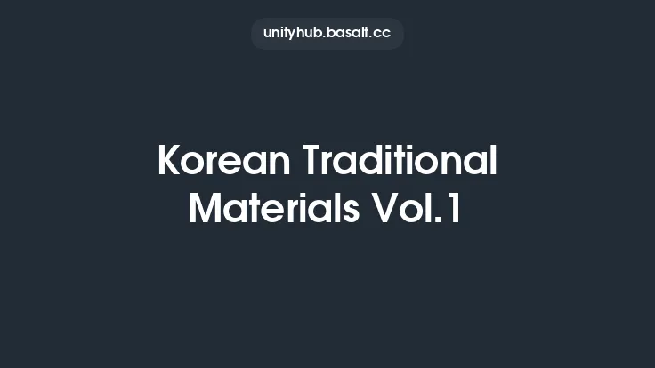 Korean Traditional Materials Vol.1 Thumbnail