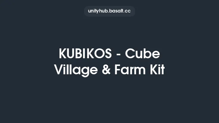 KUBIKOS - Cube Village & Farm Kit Thumbnail