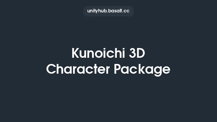 Kunoichi 3D Character Package Thumbnail