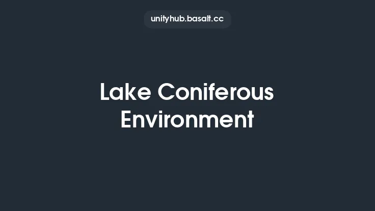 Lake Coniferous Environment Thumbnail