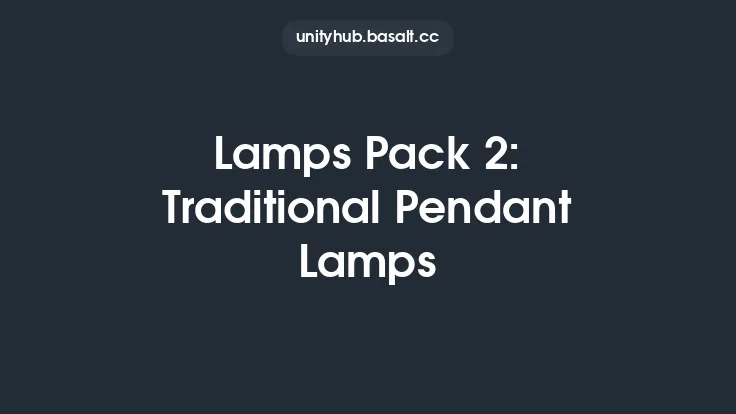 Lamps Pack 2: Traditional Pendant Lamps Thumbnail