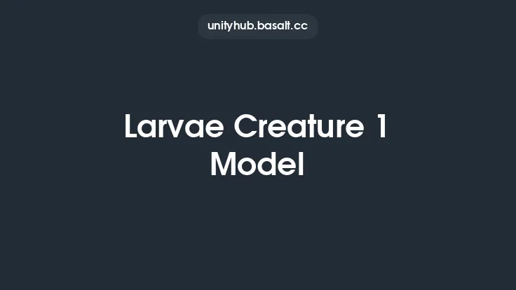 Larvae Creature 1 Model Thumbnail