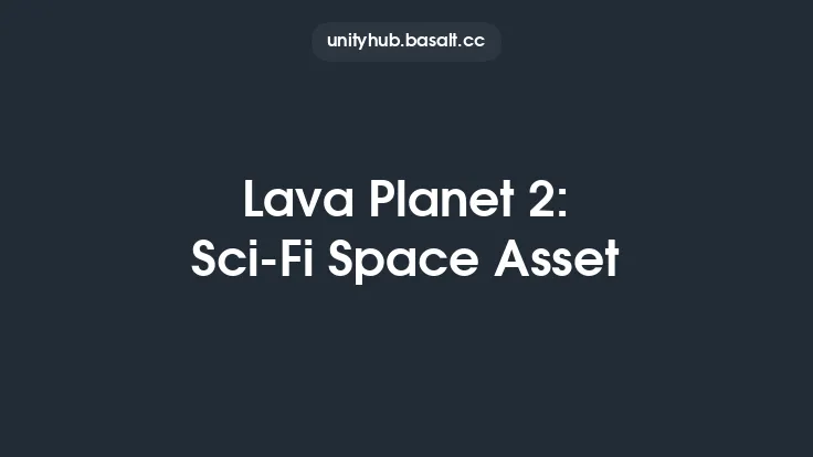 Lava Planet 2: Sci-Fi Space Asset Thumbnail