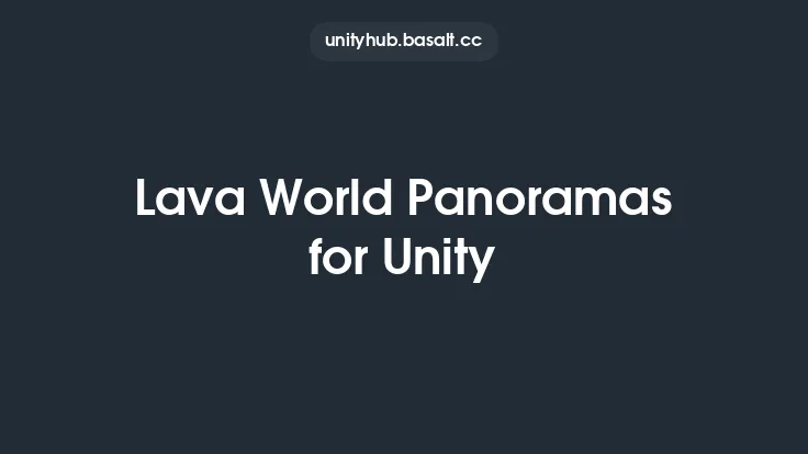 Lava World Panoramas for Unity Thumbnail