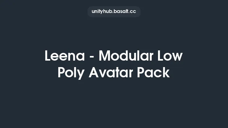 Leena - Modular Low Poly Avatar Pack Thumbnail